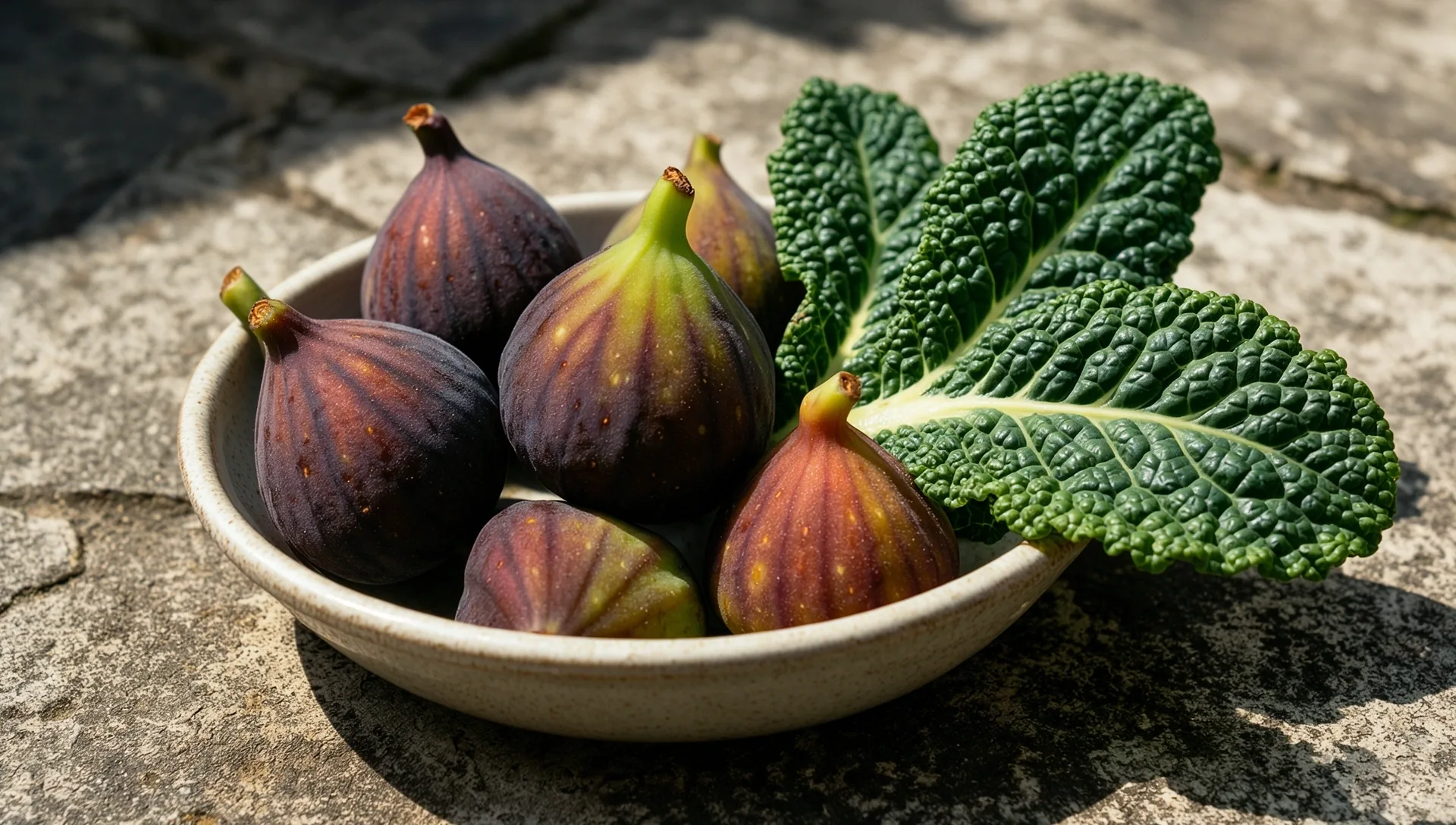 Cerca de productos frescos mediterráneos