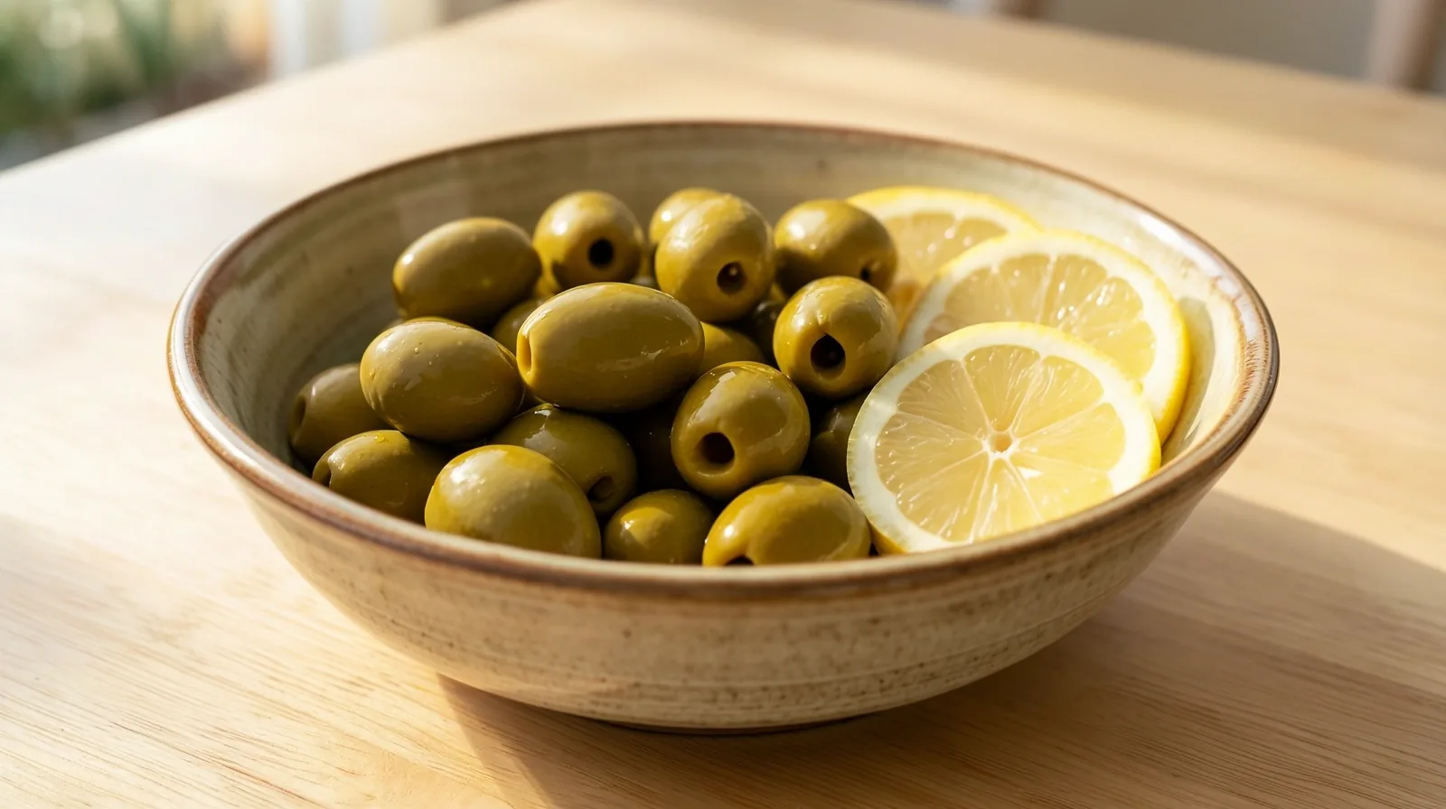 Ingredientes frescos mediterráneos
